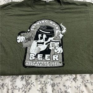 beer company shirt
